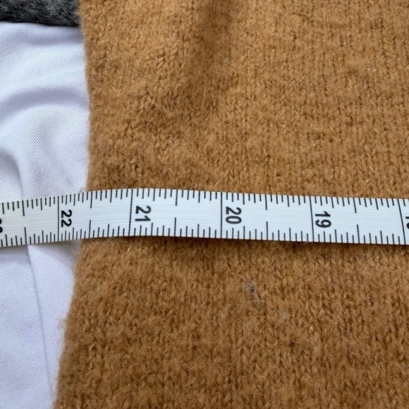 Madewell Kent Wool Alpaca Blend Tri-Tone Cardigan Sweater - Picture 4 of 7